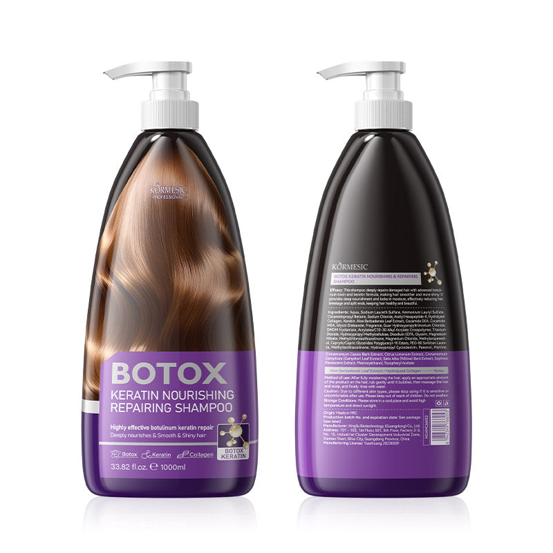 KORMESIC Botox Keratin Nourishing & Repairing Shampoo - OEM/ODM Cosmetic Manufacturing