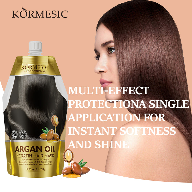 Argan Oil Keratin Multi-Repair Hair Mask - Premium Hair Treatment | OEM/ODM Cosmetic Manufacturer