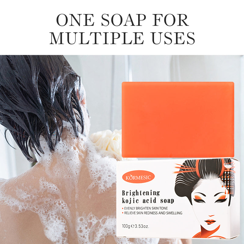 KORMESIC Brightening Kojic Acid Soap | Cosmetic OEM/ODM Manufacturer