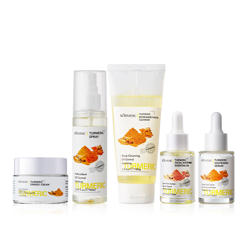 KORMESIC Turmeric Skin Care Set: Unlock Your Skin's Natural Radiance