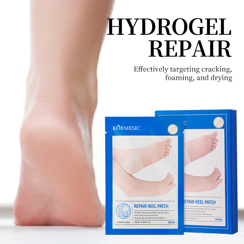 KORMESIC Hydrogel Repair Heel Patch – Deep Moisturizing for Cracked and Dry Heels | Cosmetic Manufacturer OEM/ODM Solutions