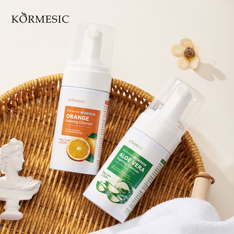 KORMESIC Foaming Cleansers: Clear and Beautiful Skin