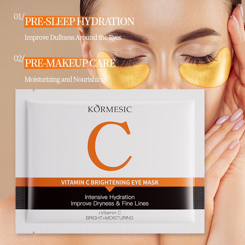 KORMESIC Vitamin C Brightening Eye Mask | OEM/ODM Cosmetic Manufacturer