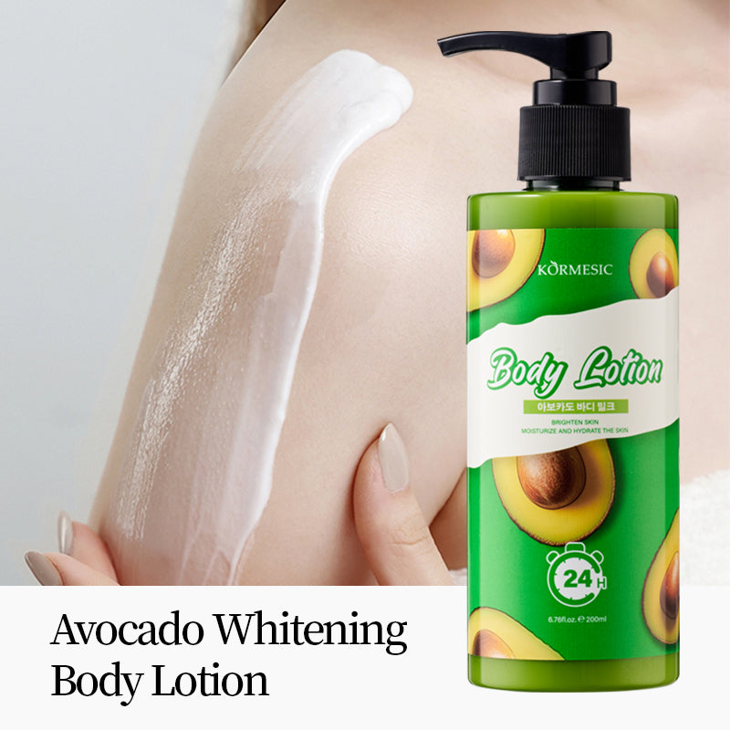 KORMESIC Avocado Whitening Body Lotion - Cosmetic Manufacturer | OEM/ODM Skincare Solutions