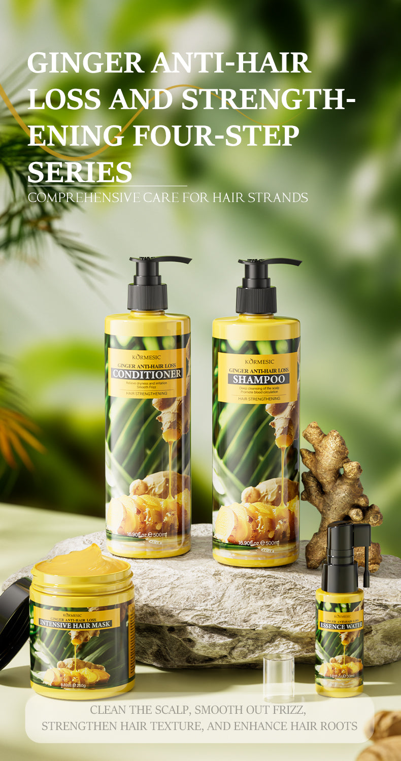 KORMESIC Ginger Anti-Hair Loss And Strengthening Four-Step Series