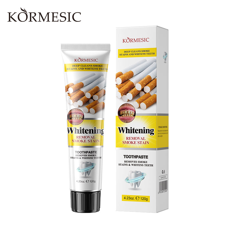 Kormesic Stain Removal & Whitening Toothpaste – Custom Oral Care Solutions