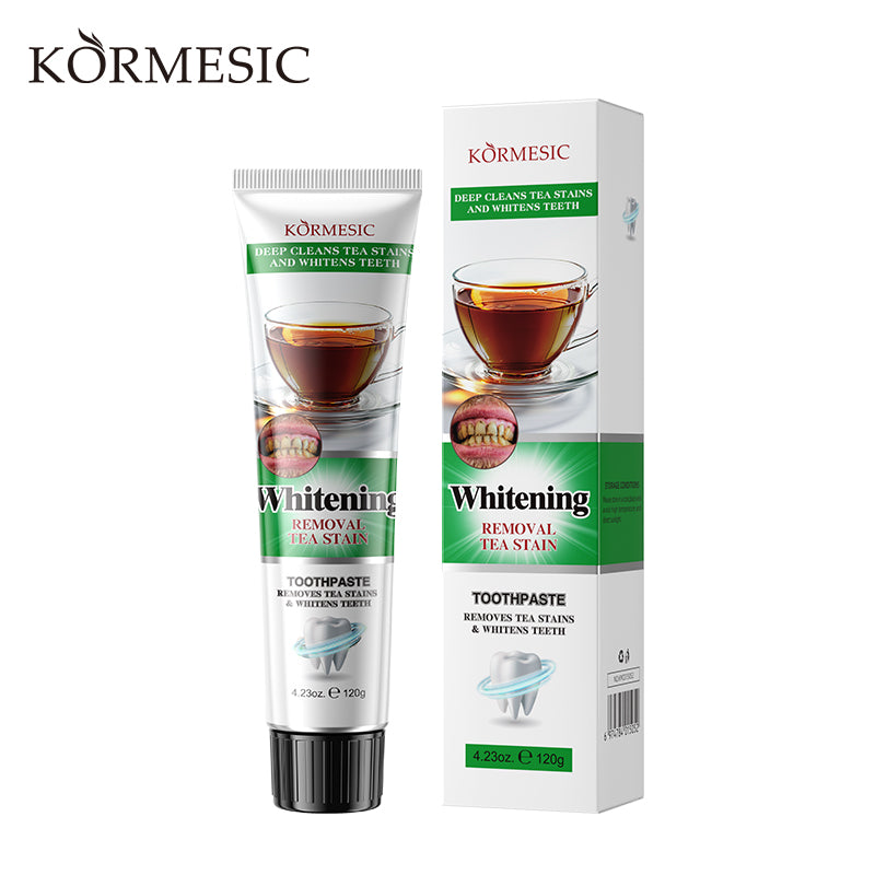 Kormesic Stain Removal & Whitening Toothpaste – Custom Oral Care Solutions