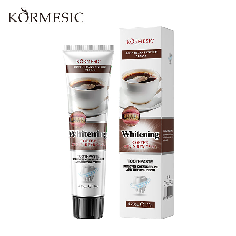 Kormesic Stain Removal & Whitening Toothpaste – Custom Oral Care Solutions