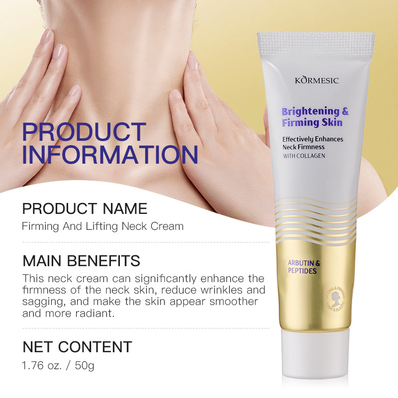 🌟 KORMESIC Firming and Lifting Neck Cream 🌟