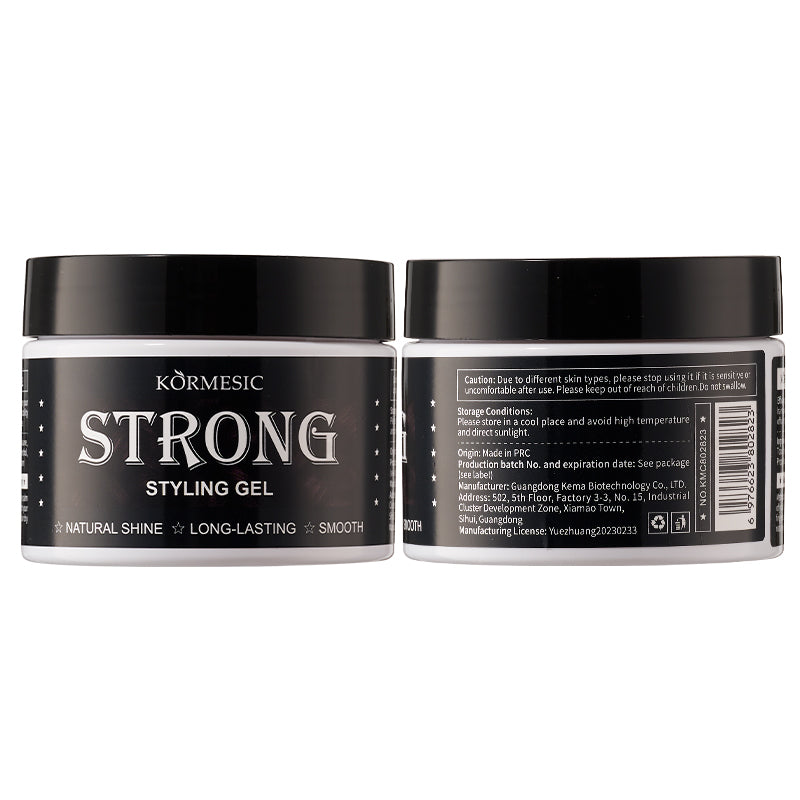 KORMESIC Strong Styling Gel - Expert Cosmetic Manufacturer Offering Cutting-Edge OEM/ODM Hair Solutions