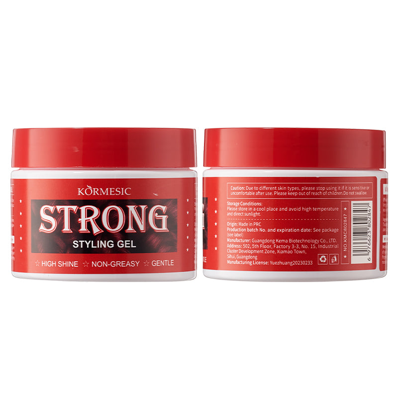 KORMESIC Strong Styling Gel - Expert Cosmetic Manufacturer Offering Cutting-Edge OEM/ODM Hair Solutions