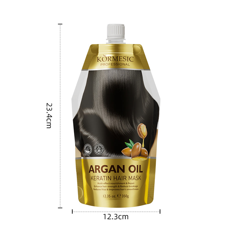 Argan Oil Keratin Multi-Repair Hair Mask - Premium Hair Treatment | OEM/ODM Cosmetic Manufacturer